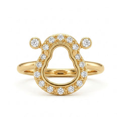 Nadine Turquoise Adjustable Ring