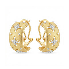 Nicolette Dainty Clover Stud Earrings