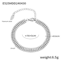 18K Gold-Plated Cubic Zirconia Tennis Bracelet Collection