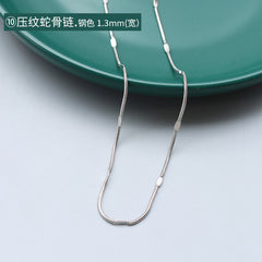 Minimal Chain Necklace Style Collection