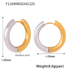 18K Gold-Plated Hoop and Pearl Earring Designs