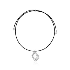 Camille Vintage-Inspired Geometric Pendant Necklace