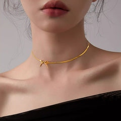 Nadine Bow Necklace