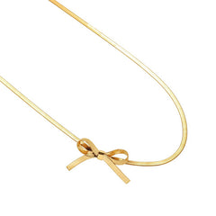 Nadine Bow Necklace