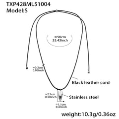 18K Gold-Plated Teardrop Pendant Jewelry