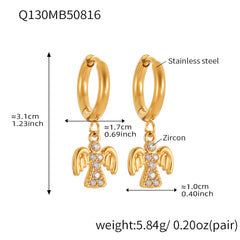Sparkling Charm Hoop Earring Designs