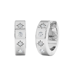Nadine Modern Hoop Earrings