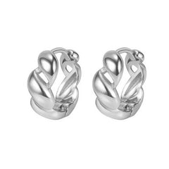 Marielle Minimalist Twisted Stud Earrings