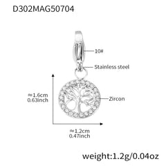 Sculptural Jewelry Pendant Charm