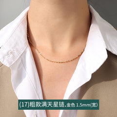 Minimal Chain Necklace Style Collection