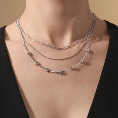18K Gold-Plated Cubic Zirconia Heart Necklace