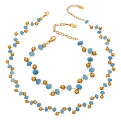 Natural Stone or Pearl-Look Accent Jewelry