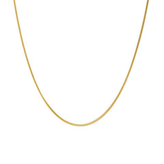 Camille Vintage-Inspired Stainless Steel Snake Necklace