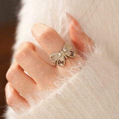 Marielle Vintage-Inspired Butterfly Ring