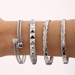 18K Gold-Plated Statement Bangle Designs