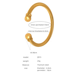 Sculptural Stainless Steel Bangle & Ring Designs