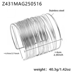 Multi-Line Open Cuff Bracelet Designs