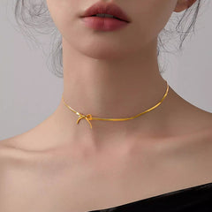 Nadine Bow Necklace