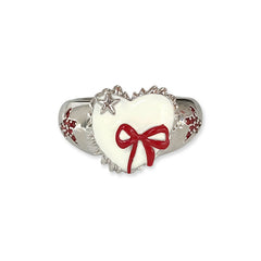 Marielle Dainty Bow Adjustable Ring