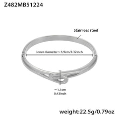 18K Gold-Plated Cubic Zirconia Bangle Designs