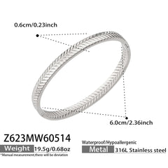 Gold-Tone Textured Sculptural Bangle Designs