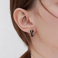 Nicolette Enamel Stud Earrings