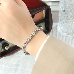 18K Gold-Plated Bold Link Bracelet