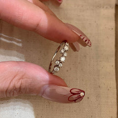 Nadine Stardust Adjustable Ring