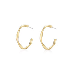 Nicolette Modern Hoop Earrings No. 323195