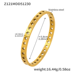 Roman Numeral and Cubic Zirconia Bangle Designs