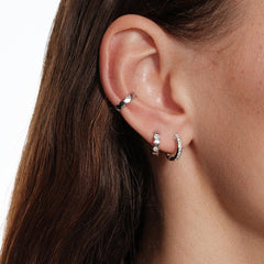 Nicolette Vintage-Inspired Pavé Stud Earrings