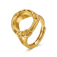Nadine Turquoise Adjustable Ring