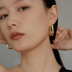Nicolette Organic Stud Earrings No. 566715