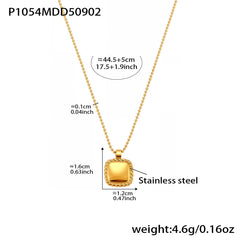 Shell Butterfly Pendant Necklace