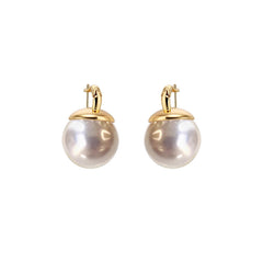 Nadine Vintage-Inspired Pearl Stud Earrings No. 902459