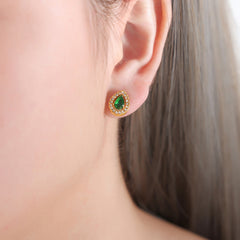 Faceted Accent Necklace or Stud Earrings