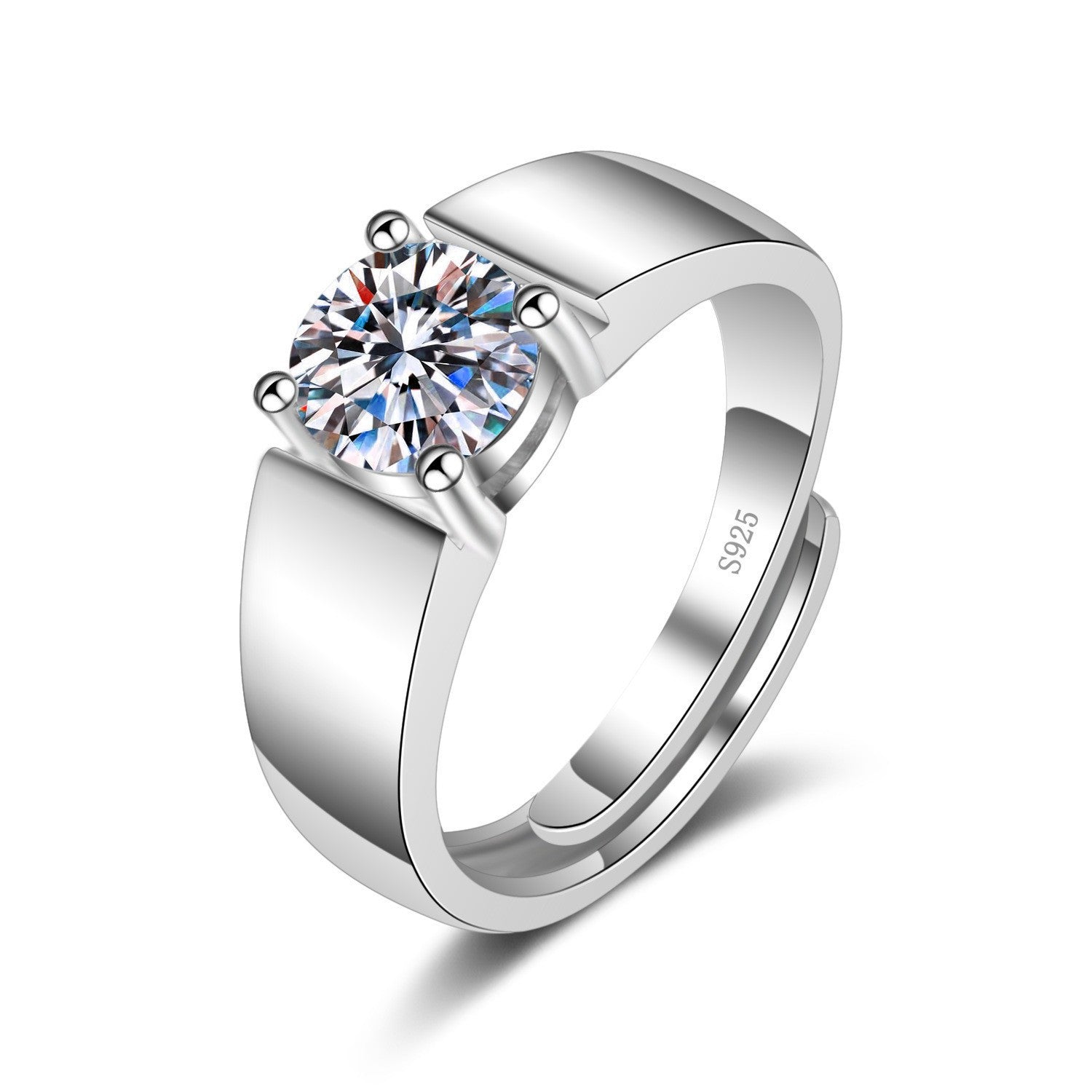 Lumière Charm Ring on a clean background