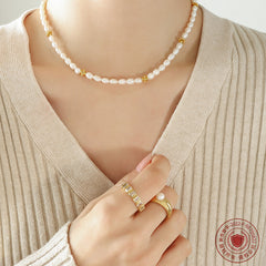 Freshwater Pearl Accent Necklace