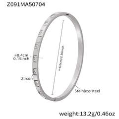 Roman Numeral & Geometric Clasp Bracelet Designs