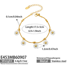 Daisy or Cubic Zirconia Accent Bracelet