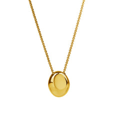 Daphne Minimalist Teardrop Pendant Necklace
