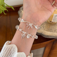 Marielle Vintage-Inspired Crystal Bow Bracelet