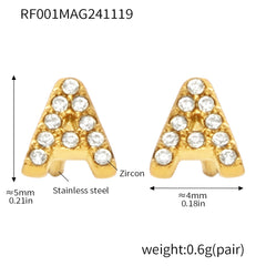 Cubic Zirconia Initial Jewelry Collection