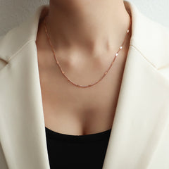 Fine Y Drop Necklace or Layering Set