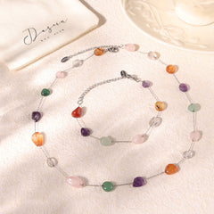 Multicolor Natural Stone Bracelet