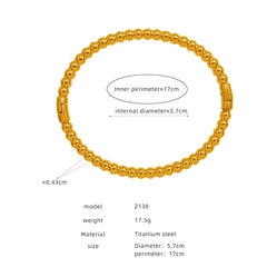 18K Gold-Plated & Silver-Tone Open Bangle Bracelets