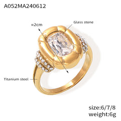 Textured Oval Stone-Accent Jewelry