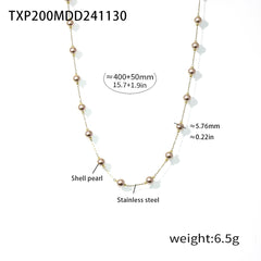 Imitation Pearl Necklace or Bracelet