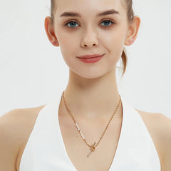 Daphne Vintage-Inspired Pearl Knot Pendant Necklace