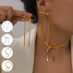 Bow Detail Necklace, Bracelet or Earrings